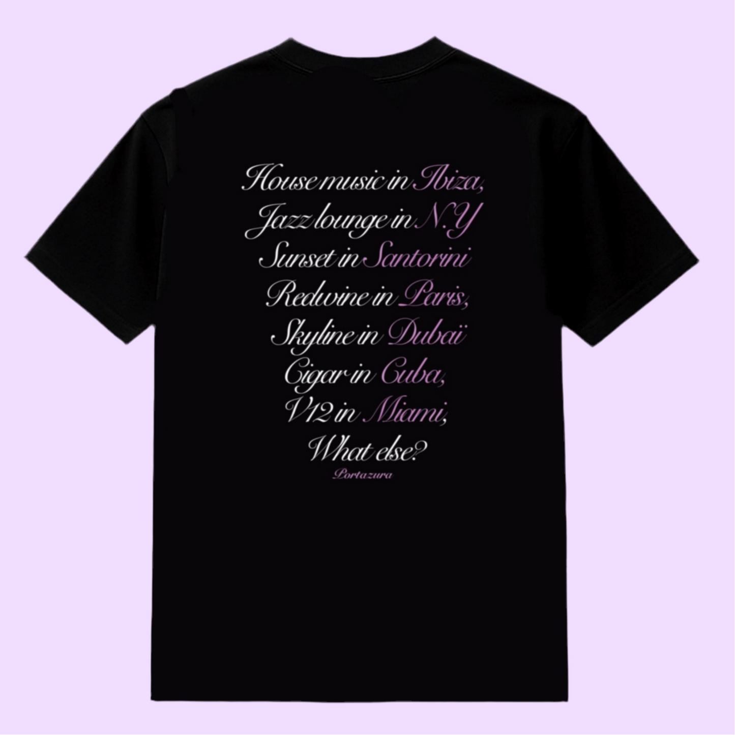 T-SHIRT «WHAT ELSE? »