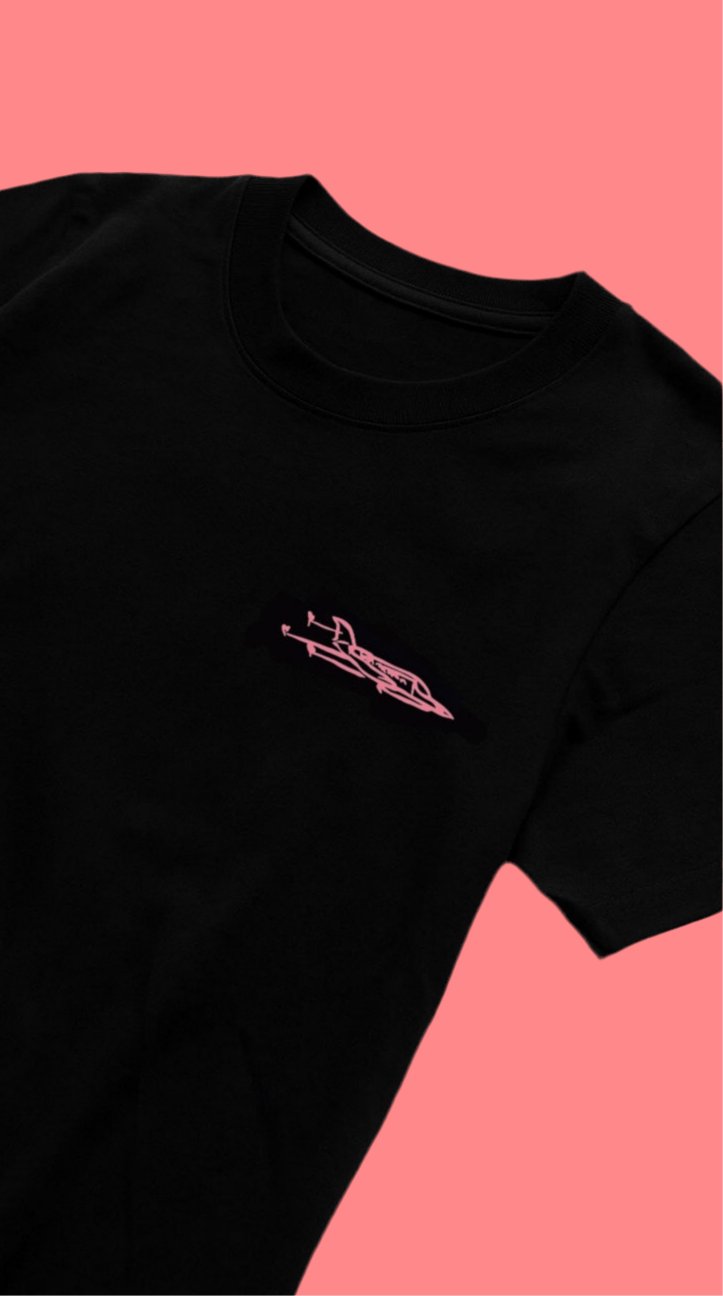 T-SHIRT « FLIRT,JET & FORGET HABIBI »