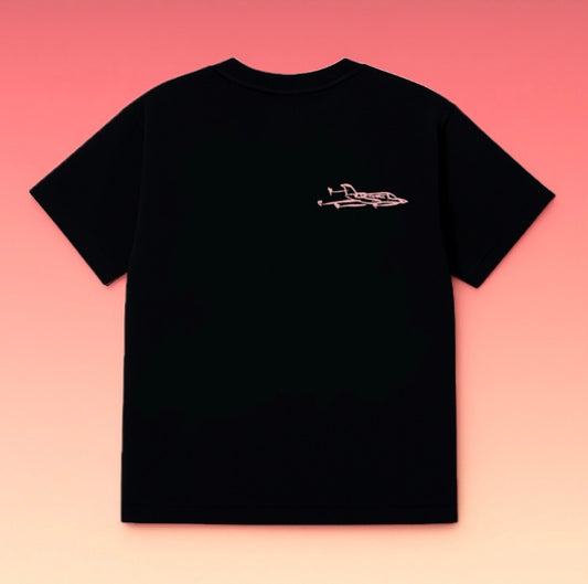 T-SHIRT « FLIRT,JET & FORGET HABIBI »